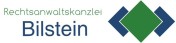 Rechtsanwaltskanzlei Bilstein mit Logo und Name