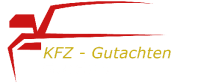 Logo des Sachverständigenbüros KFZ-Gutachten Sladek mit einem stilisierten roten Autokarosserie-Design, schwarzem Hintergrund und gelb, weiß sowie rotem Text.