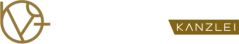 Logo der Kora Kanzlei mit goldfarbenem Symbol und Schriftzug.