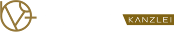 Logo der Kora Kanzlei mit goldfarbenem Symbol und Schriftzug.