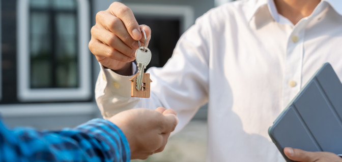 schluessel makler haus