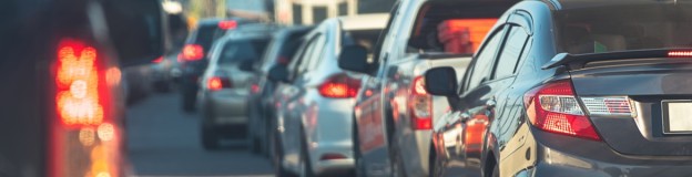 Auto Verkehrs Straße Stau