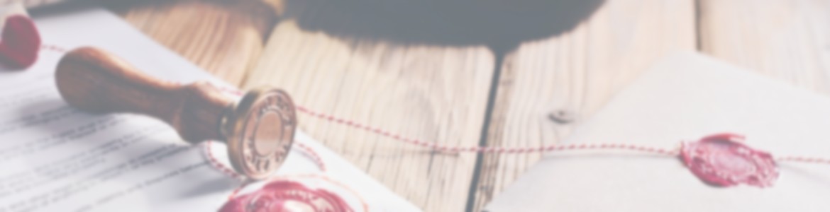 Notar Erbrecht Siegel Brief beurkundung