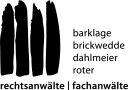 Logo - Kanzlei Barklage Brickwedde Dahlmeier Roter
