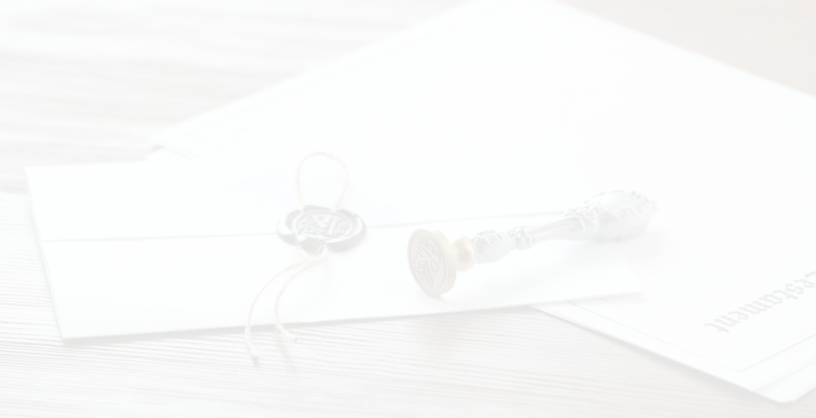 Notar Erbrecht Siegel Brief beurkundung