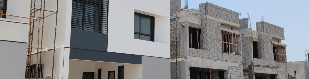 Baustelle Neubau Rohbau