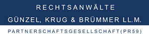 Rechtsanwälte Günzel, Krug & Brümmer LL.M. - Partnerschaftsgesellschaft (PR59)