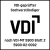 VDI-geprüfter Sachverständiger mit VDI-Logo und Zertifizierungsangaben