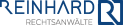 Rechtsanwälte-Logo mit dem Text "REINHARD R" und "RECHTSANWÄLTE" darunter.