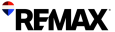 RE/MAX Logo mit niederländischer Flagge als Symbol.