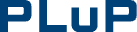 Der Schriftzug "PLAY" in großen, blauen Buchstaben.