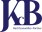 Logo mit den Buchstaben "K" und "B" in dunklem Blau, darunter der Schriftzug "Rechtsanwälte+Partner"