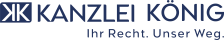 Logo Kanzlei Koenig blau