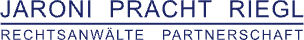 Logo - Jaroni Pracht Riegl Rechtsanwälte - München