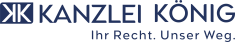 Logo Kanzlei Koenig blau