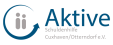 Logo der Schülerhilfe Cuxhaven/Otterndorf e.V. mit einem blauen Kreis, einem schwarzen "ii" und dem Text "Aktive Schülerhilfe Cuxhaven/Otterndorf e.V."
