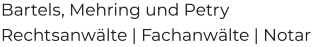 Rechtsanwälte, Fachanwälte und Notar in Hannover | Kanzlei - Logo
