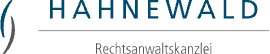 Logo HAHNEWALD Rechtsanwaltskanzlei
