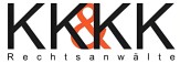 Logo mit schwarzem Schriftzug „K&K Rechtsanwälte“ und orangefarbenem Ampersand im Hintergrund.