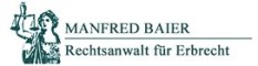 Logo mit Text "MANRED BAIER Rechtsanwalt für Erbrecht"