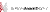 Schwarzes Logo mit roten Pfeilen nach oben auf weißem Hintergrund