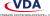 VDA-Logo mit rotem Bogen und blauer Schrift, darunter der Schriftzug "VERBAND DEUTSCHER ANWÄLTE e. V."