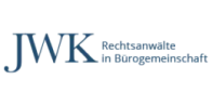 JWK Logo mit Text "Rechtsanwälte in Bürogemeinschaft"