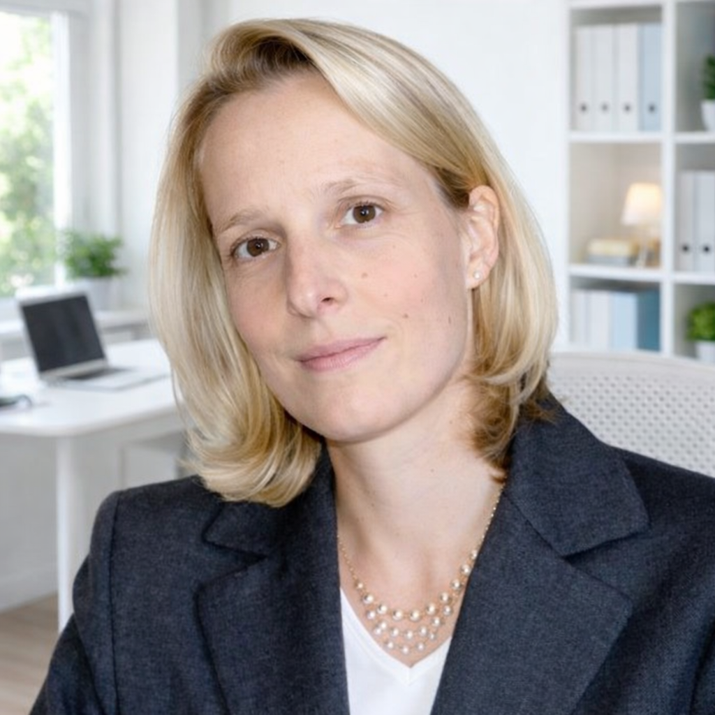 Geschäftsfrau in einem modernen Büro.